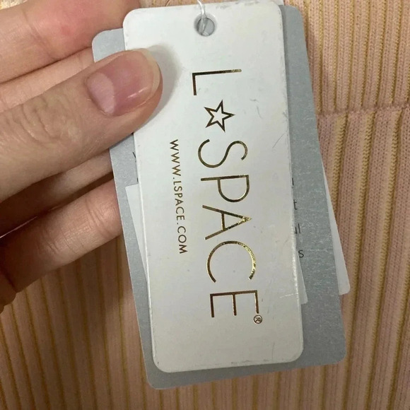 NWT L*Space Sundown Skirt in Rose Quartz & Mellow Yellow Size Small - Picture 5 of 7